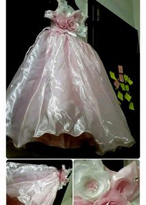 Beautiful Pink Princess Dress 7-8-9-10 y tk