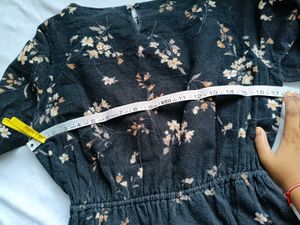 Chic Floral Print Midi Dress