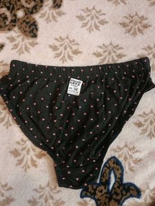 Combo Cute Heart Print Briefs