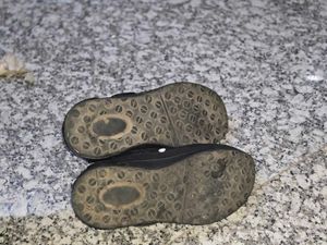 Stylish Black &amp; Gold Sport Shoes