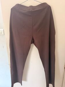 Chic Brown Trousers - Smart Casual Wear