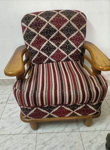 3+2 Wooden Sofa Seater Set