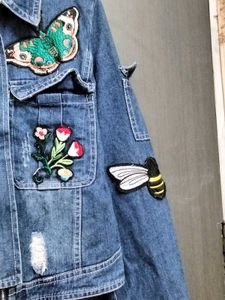 Embroidered Denim Jacket