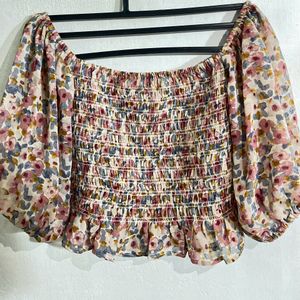 price drop! 🚨20 Dresses Floral Smocked Blouse