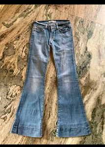 itzy yuna inspired bootcut Jeans