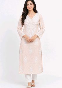 Elegant Embroidered Kurta