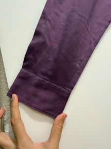 Men's Purple Dress Shirt
