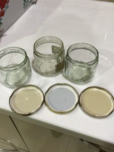 Set of 3 Glass Jars