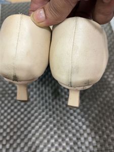 Elegant Floral Embellished Ballet Heels