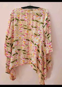 Floral Printed Shrug
