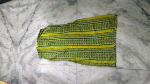Vintage Sleeveless Kurti