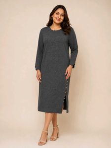 New Grey Sparkle Dress