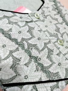 Pure Cotton Nighty Green