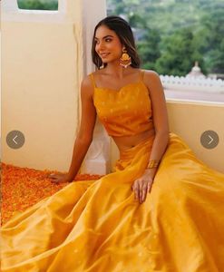 Gorgeous Raghavi Mustard Lehenga Choli