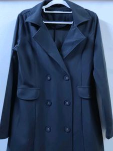 Double-Breasted Blazer Dress