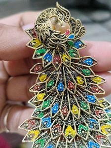 Beautiful Peacock Earrings