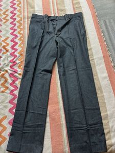 Grey Trousers - Men's Western Pants