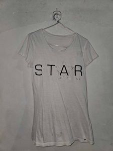 White "STAR" T-Shirt