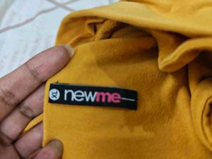 Mustard One-Shoulder Ruched Dress