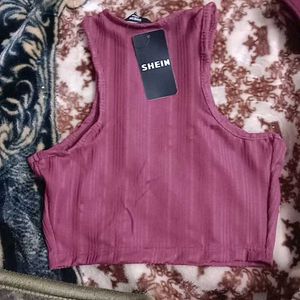 S size Ribbed Halter Top