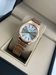 Swatch Rose Gold Watch