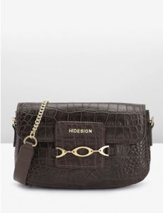 Hidesign Elina Animal Leather Structured Sling Bag