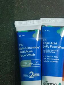 Derma Skincare Set - Face Wash &amp; Moisturizer
