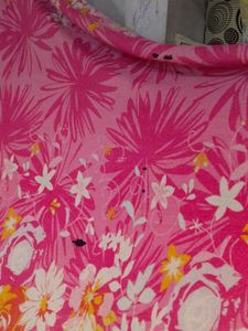 Floral Pink Blanket