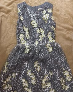 Sleeveless fit-and-flare party dress