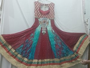 Embroidered Anarkali Gown