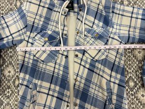 Plaid Hooded Jacket