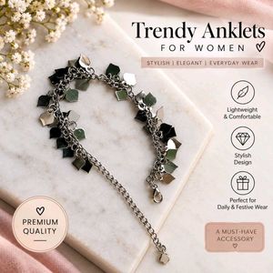 2 Stylish Anklets for Women