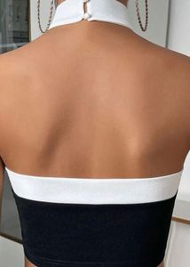Stylish Halter Neck Crop Top