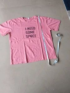 Pink 'I Need Some Space' Tee