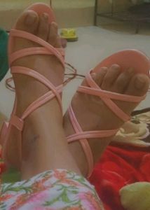 Fashion Women's Block Heel Pink Colour