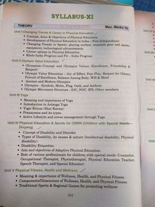 Saraswati Health and Physical Education XI