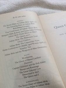 Queen Camilla by Sue Townsend original book