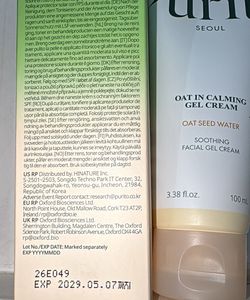 Purito Oat In Calming Gel Cream