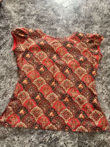 Patterned Top