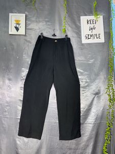 SHEIN Classic Black Wide Leg Pants