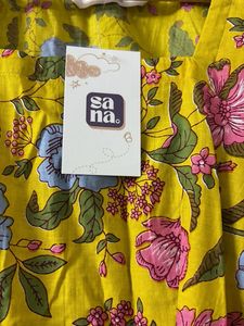 Vibrant Floral Tiered Kurta