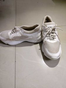 white sneakers