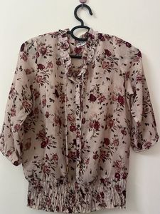 Floral Print Blouse