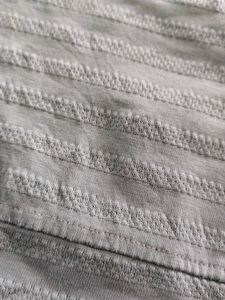 Light Blue Textured Hoodie with Pocket
