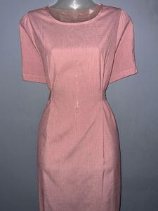 Pink Midi Dress