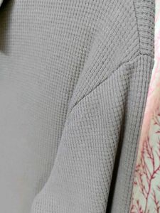 Men's Zip Neck Pullover Sweatshirt