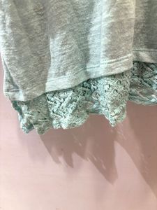 Cute Graphic Over Size Top
