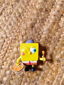 Spongebob Figure with Art Palette