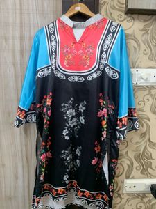 Vibrant Floral Print turkish coord set