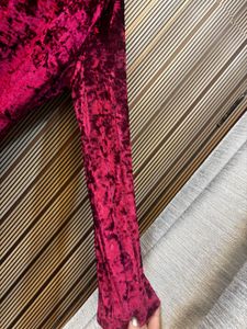 Elegant Velvet Maxi Dress